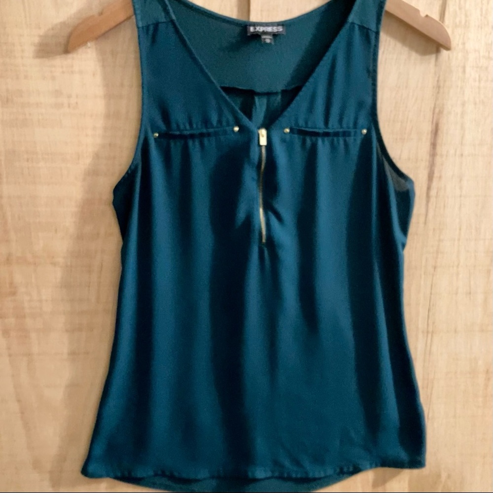 EXPRESS - Emerald Green Hudson Tank - XS